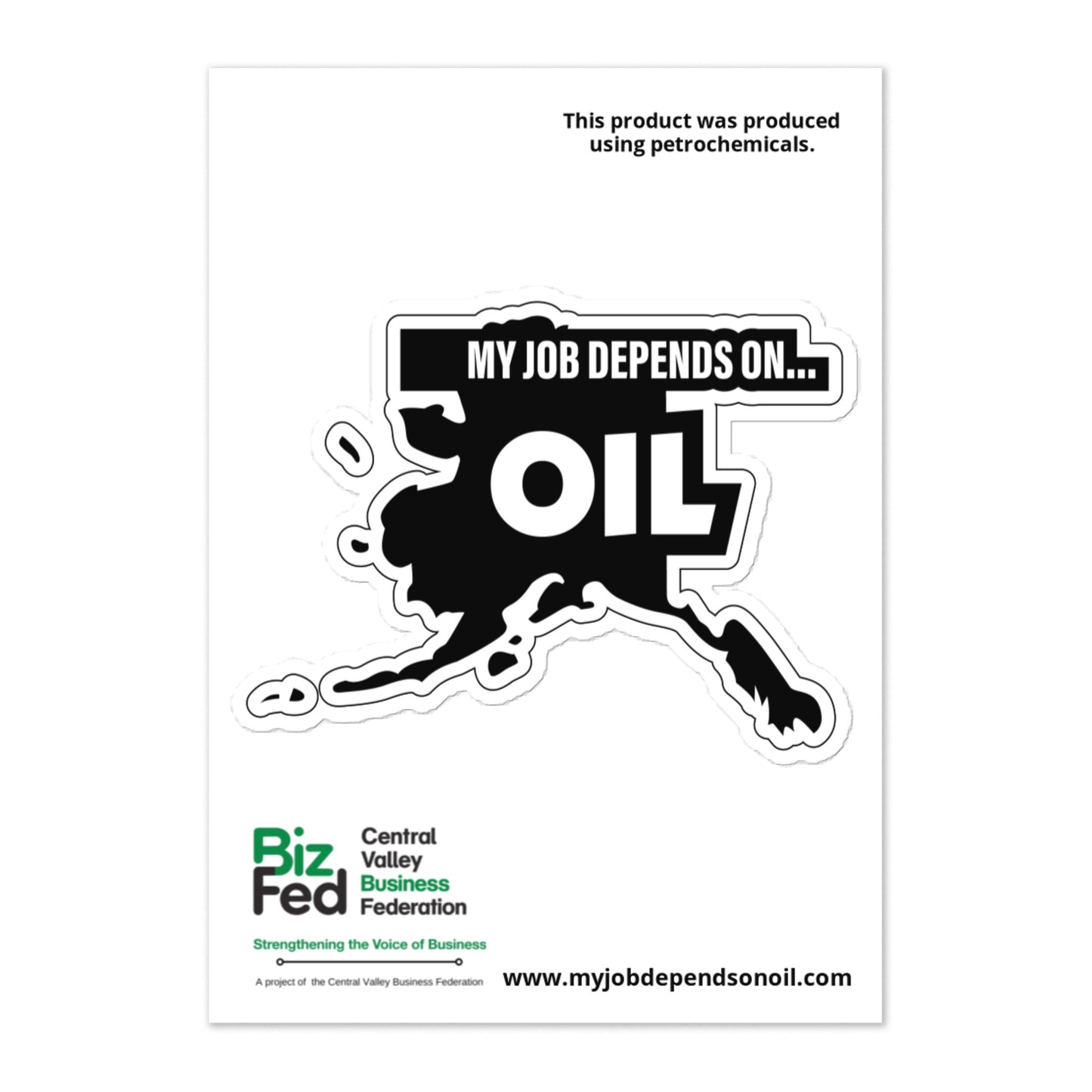 My Job Depends on Oil - Alaska