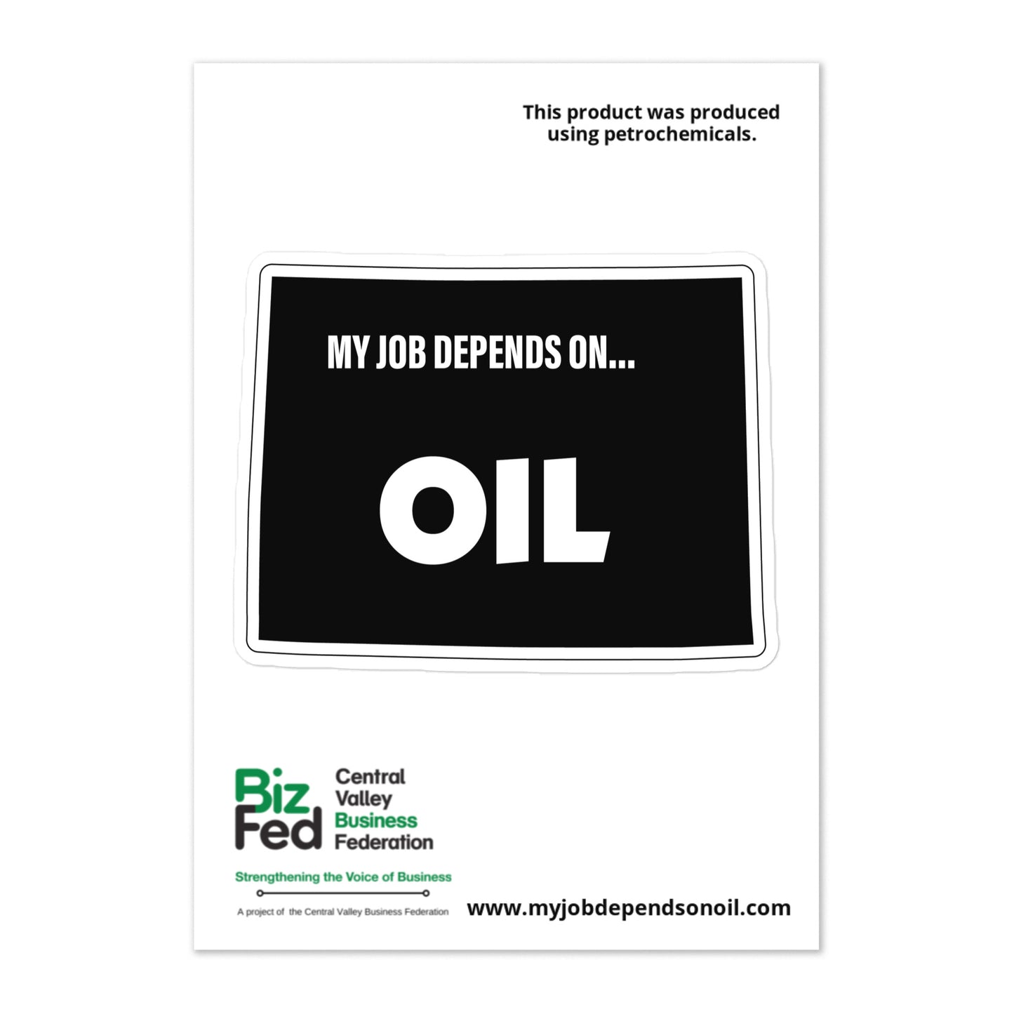 My Job Depends on Oil - Colorado