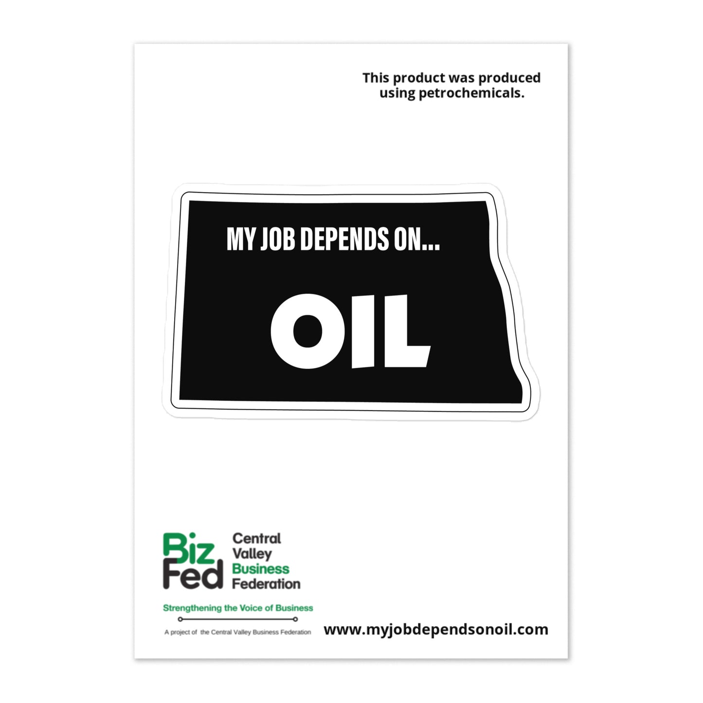 My Job Depends on Oil - North Dakota